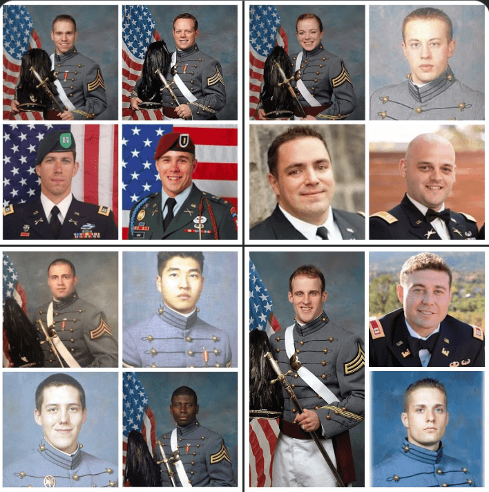 Memorial image honoring USMA Class of 2008 Bracelet