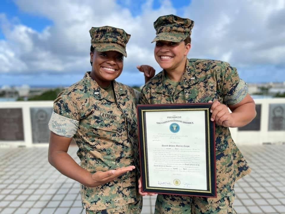 Memorial image honoring 1stLt. Ashleigh R. Fairow (USNA '19)