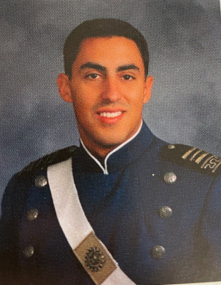 Memorial portrait of Capt Jeremy J. Fresques (USAFA '01)