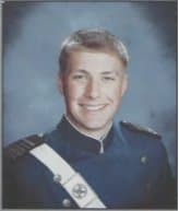 Memorial portrait of Maj Matthew Berszoner (USAFA '07)