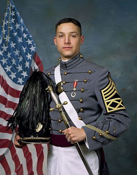 Memorial portrait of 1LT Timothy W. Cunningham (USMA '06)