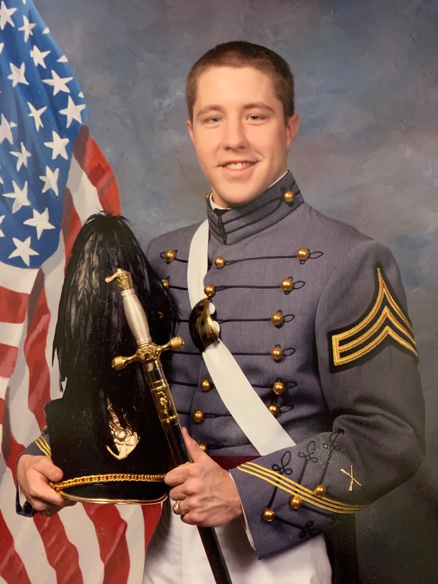 Memorial portrait of SPC Jordan M. Morris (USMA '10)