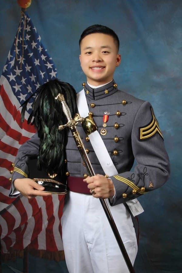 Memorial portrait of CDT Peter L. Zhu (USMA '19)