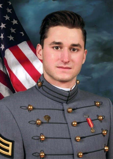 Memorial portrait of 1LT Evan P. Fitzgibbon (USMA '21)