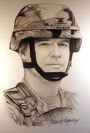 Memorial portrait of COL Brian D. Allgood, MD (USMA '82)