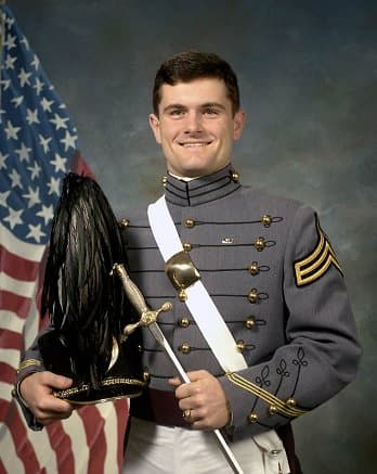 Memorial portrait of CPT Christopher B. Johnson (USMA '98)