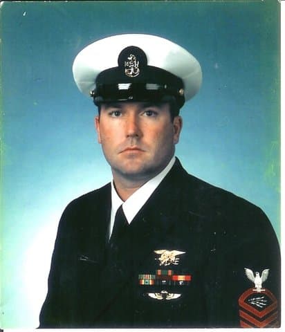 Memorial portrait of SCPO Daniel R. Healy