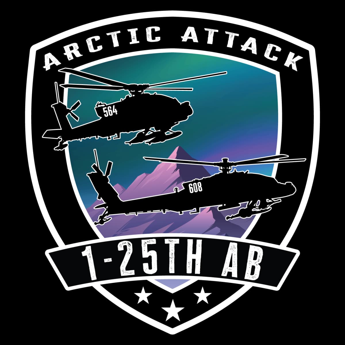 Memorial image honoring Arctic Attack 1-25th AB
