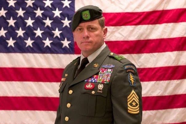 Memorial portrait of SGM Keven J. Cleveland