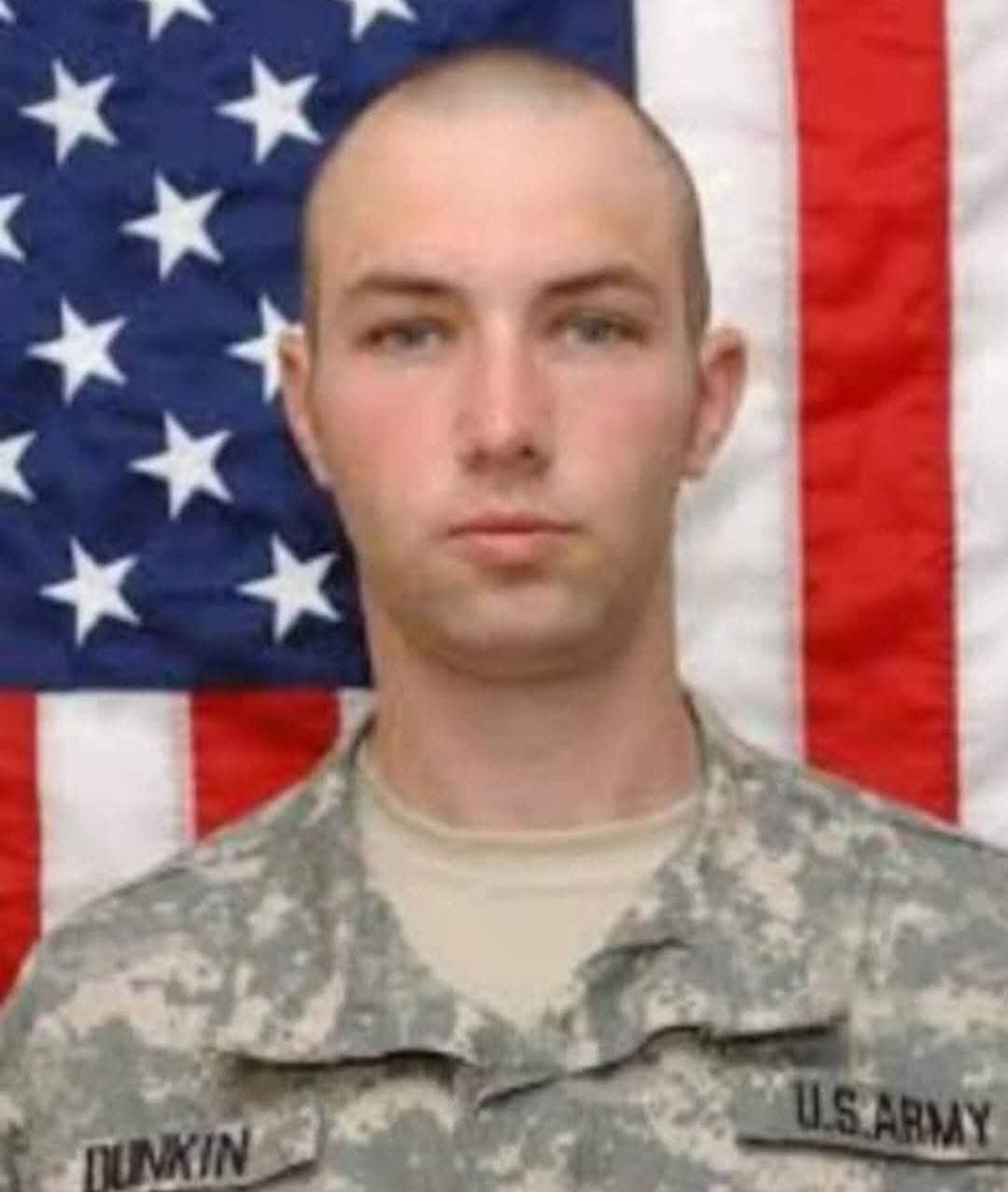 Memorial portrait of SGT Shawn M. Dunkin