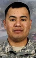 Memorial image honoring SGT Israel Garcia