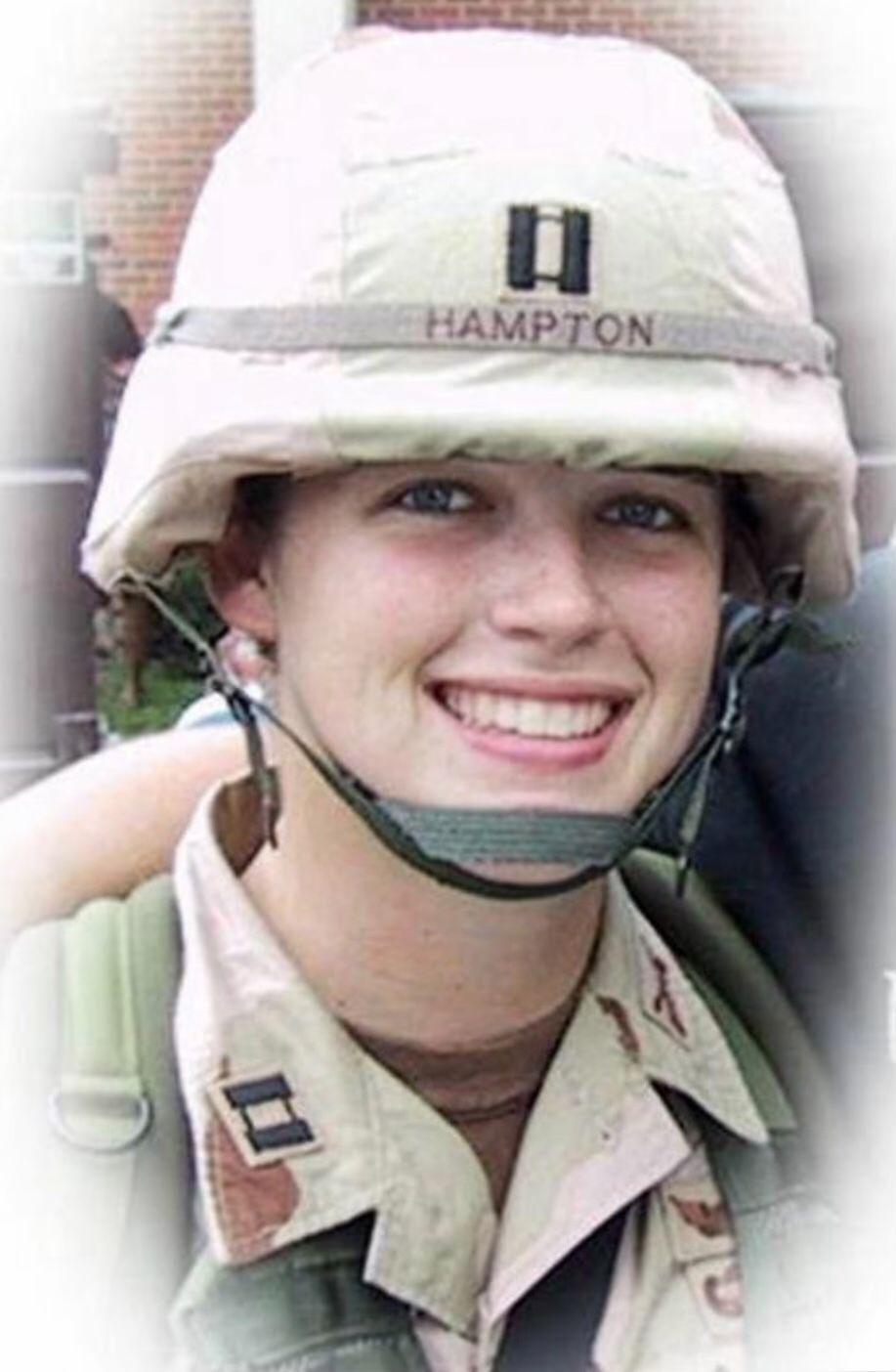 Memorial image honoring CPT Kimberly N. Hampton (Presbyterian College ROTC '98)