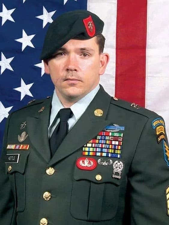 Memorial image honoring SFC Jeffrey D. Kettle