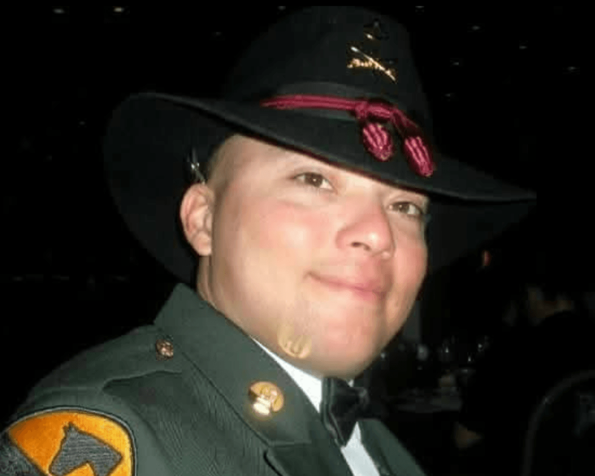 Memorial portrait of CPL Daniel R. Leonard