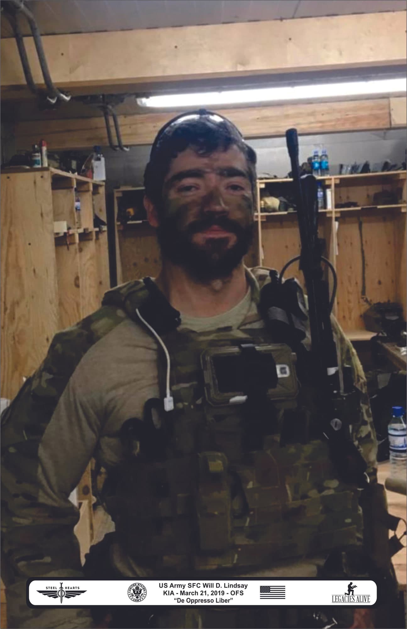 Memorial image honoring SFC Will D. Lindsay