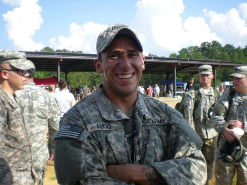 Memorial image honoring SGT Martin A. Lugo