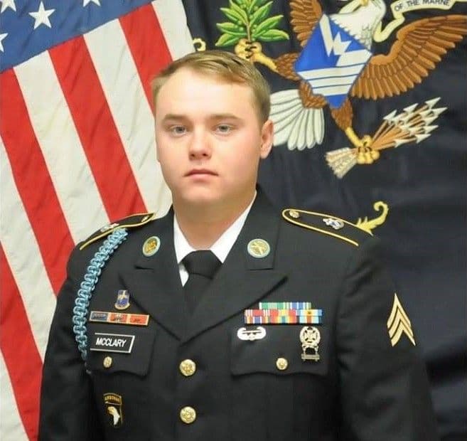 Memorial portrait of SGT Jason M. McClary