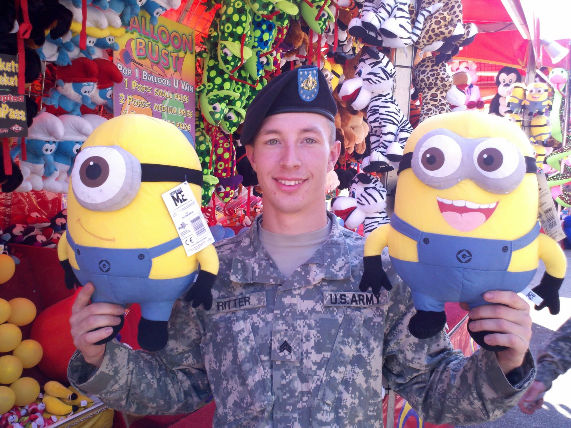 Memorial image honoring SGT Leevon J. Ritter