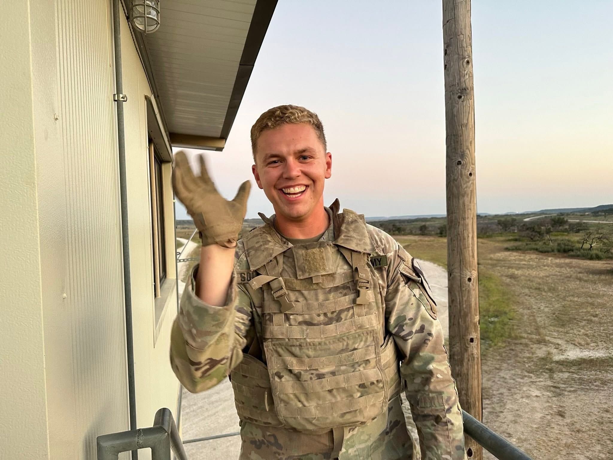 Memorial portrait of SSG Kane M. Solberg