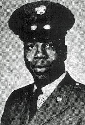 Memorial image honoring PFC George Edward Threats