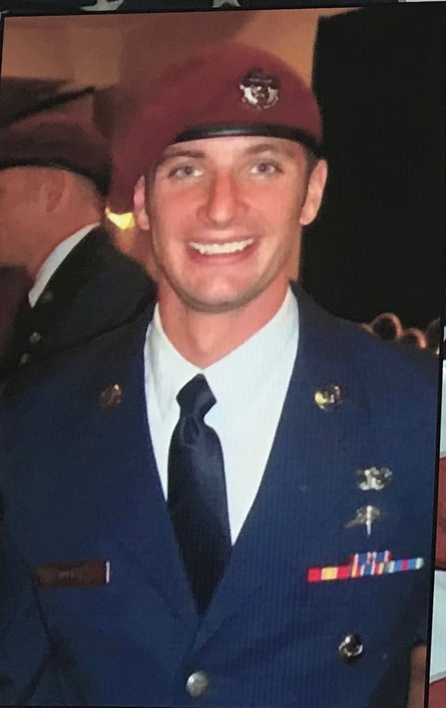 Memorial image honoring SrA Benjamin Daniel White