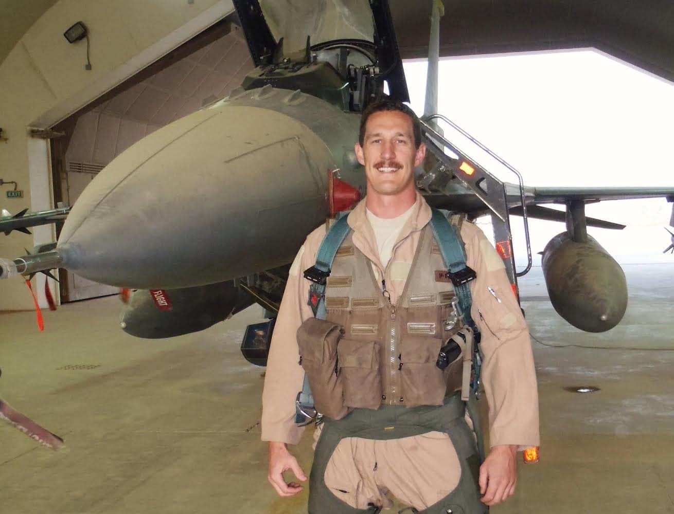 Memorial image honoring Col Mark "Tyson" Sletten (USAFA '00)