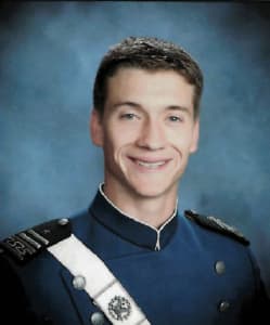 Memorial image honoring LCDR J. Brice "Drama" Johnson (USAFA '07)