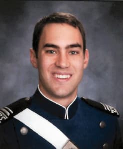 Memorial image honoring Capt Frederick D. Dellecker (USAFA '13)