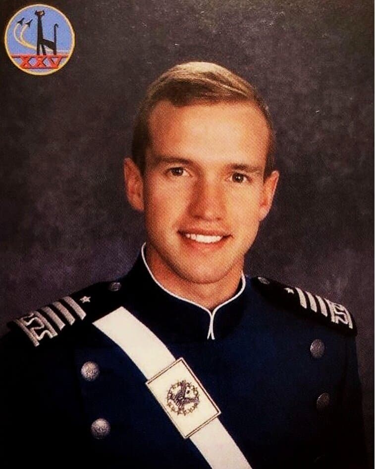 Memorial image honoring 1st Lt Kenneth "KAGE" Allen (USAFA '17)