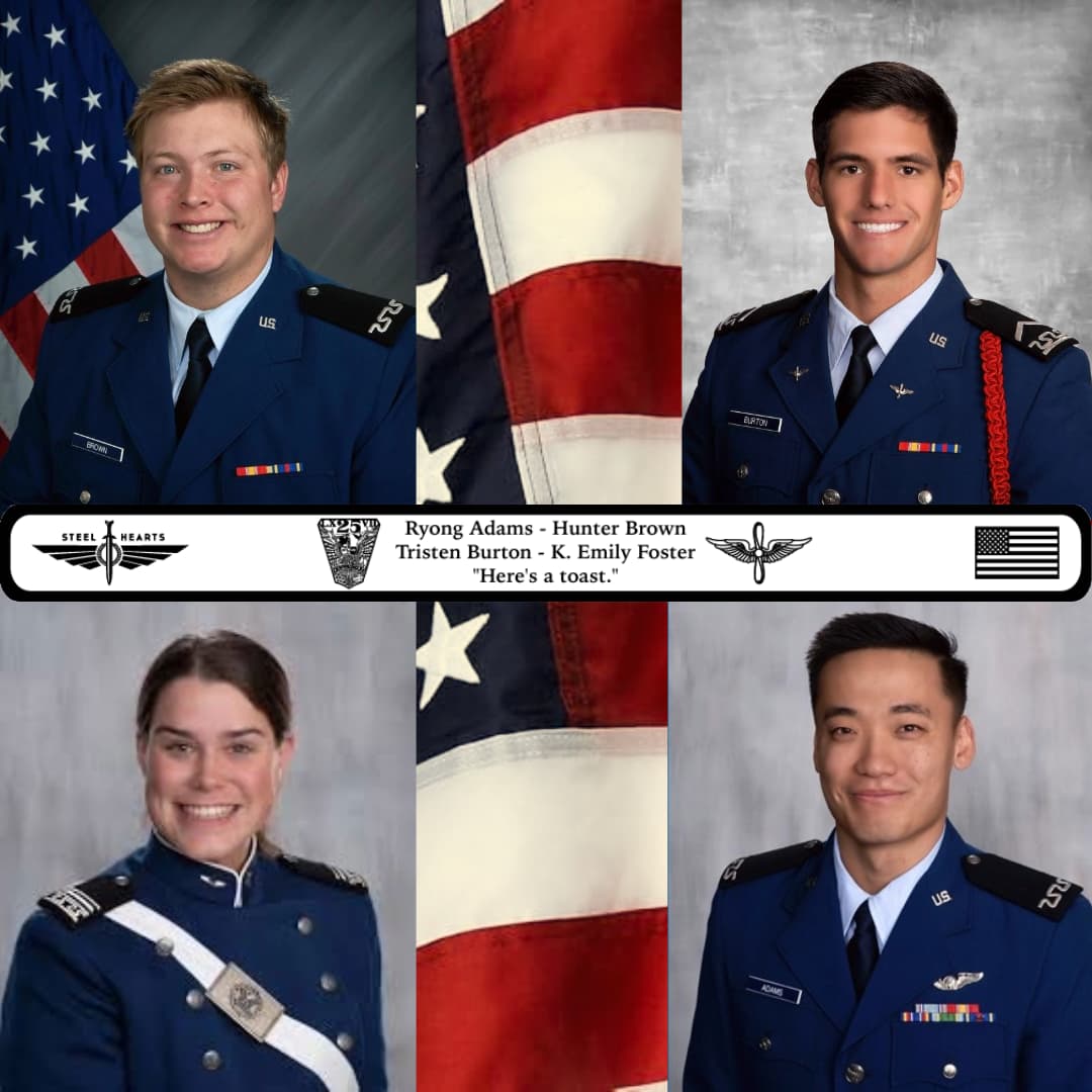 Memorial image honoring USAFA 2025 Class