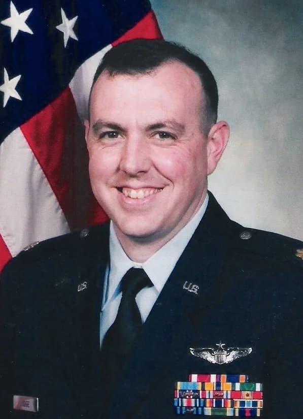Memorial image honoring Lt. Col. Sean M. Judge (USAFA '93)