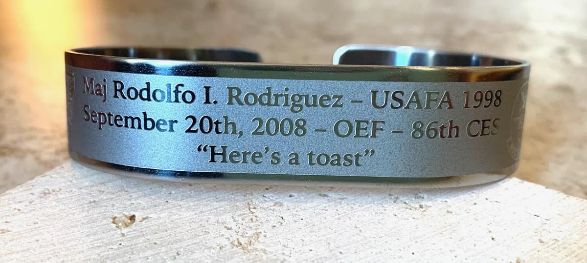 Memorial image honoring Maj Rodolfo I. Rodriguez (USAFA '98)