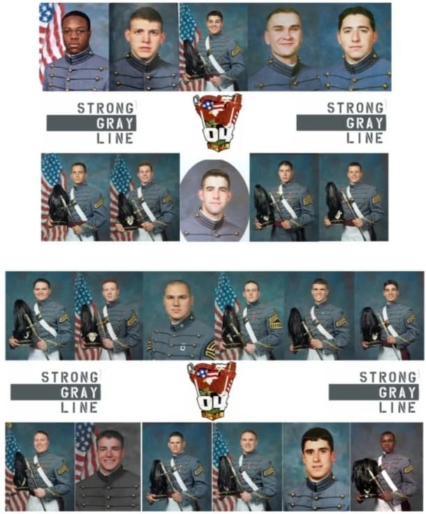 Memorial image honoring USMA Class of 2004