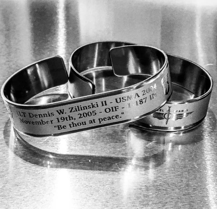 Memorial image honoring 1LT Dennis W. Zilinski II (USMA '04)