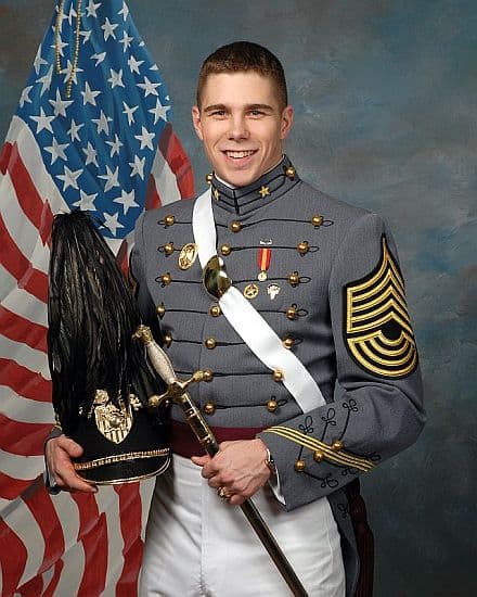 Memorial image honoring 1LT Christopher S. Goeke (USMA '08)