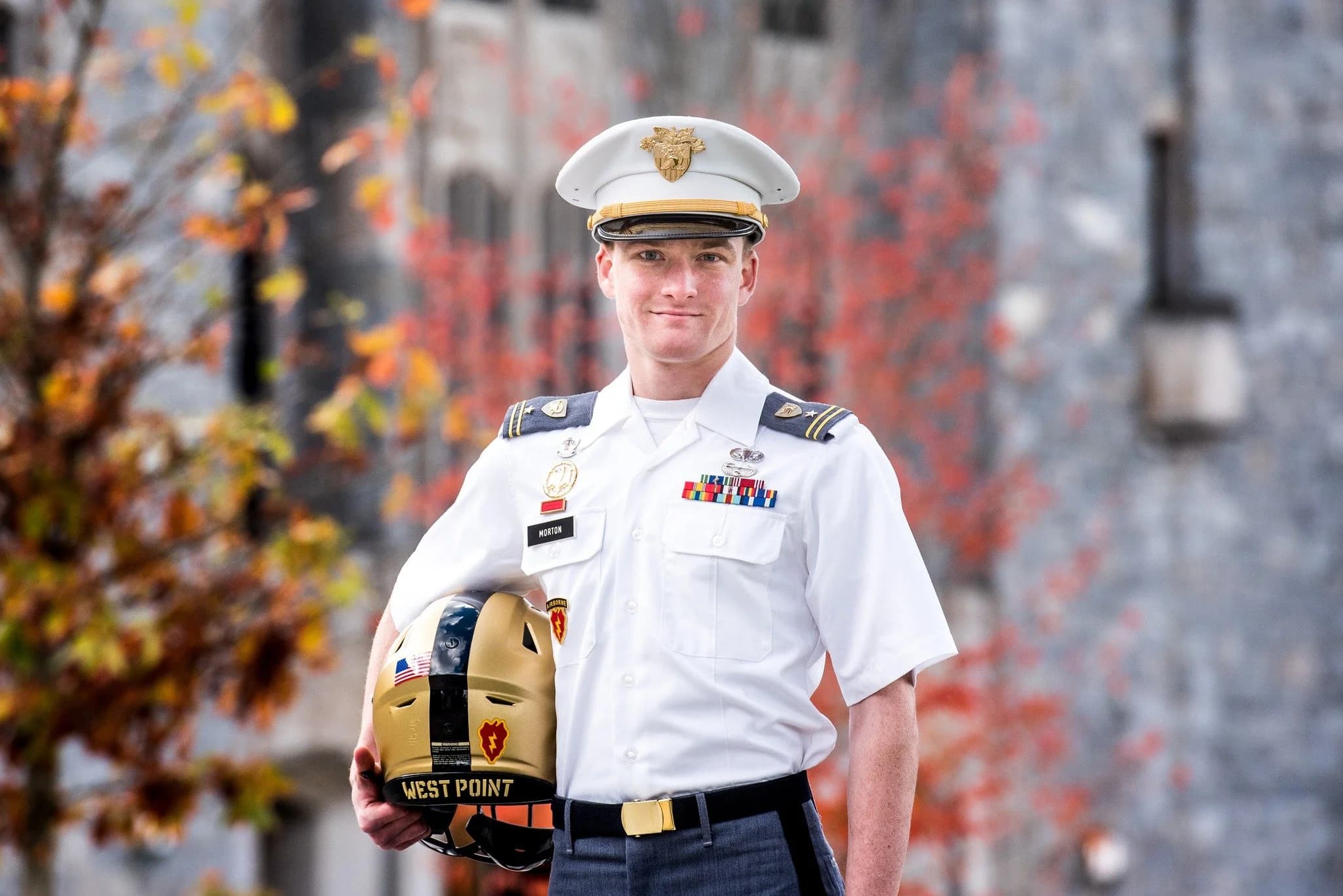 Memorial portrait of 1LT Turner H. Morton III (USMA '23)