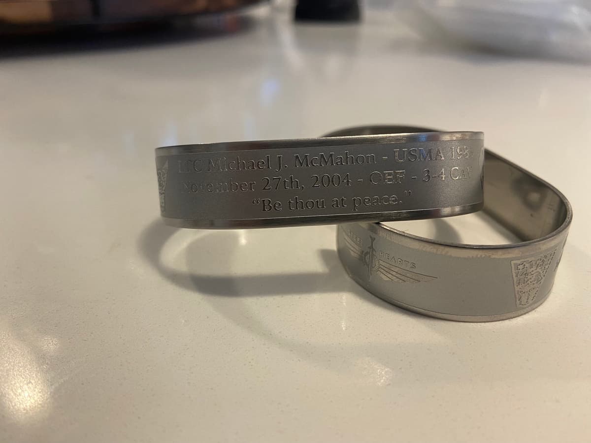 Memorial image honoring LTC Michael J. McMahon (USMA '85)