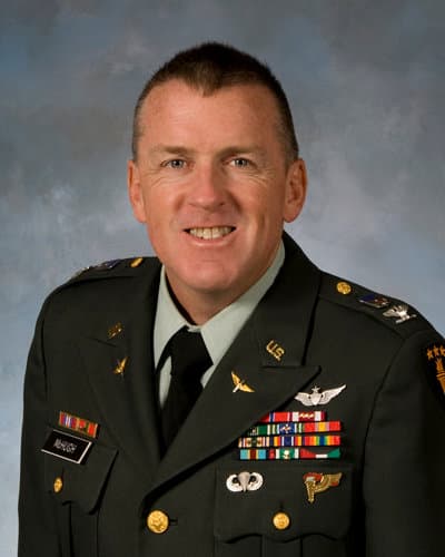 Memorial image honoring COL John M. McHugh (USMA '86)