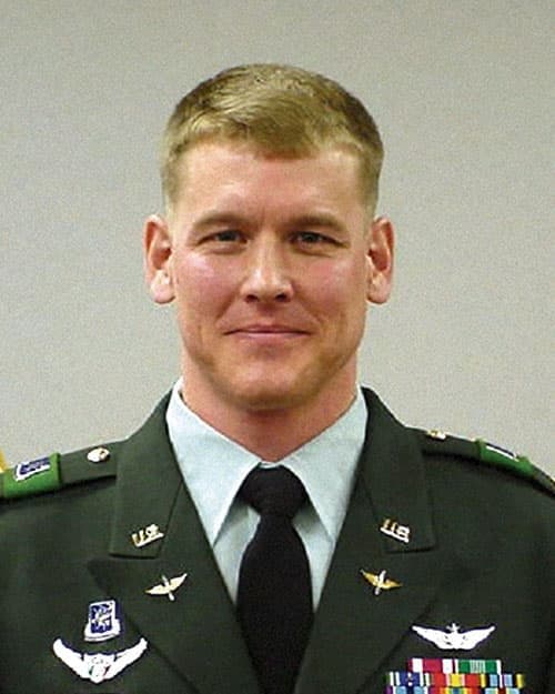 Memorial image honoring MAJ Curtis D. Feistner (USMA '90)