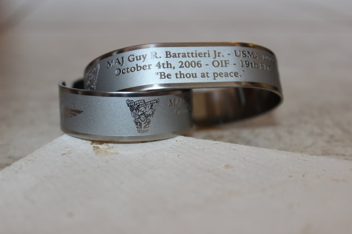Memorial image honoring MAJ Guy R. Barattieri (USMA '92)
