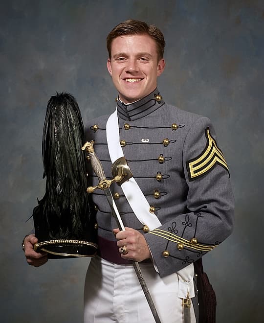 Memorial image honoring MAJ Paul C. Voelke (USMA '98)