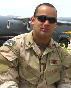 Memorial portrait of PO2 Marc A. Lee