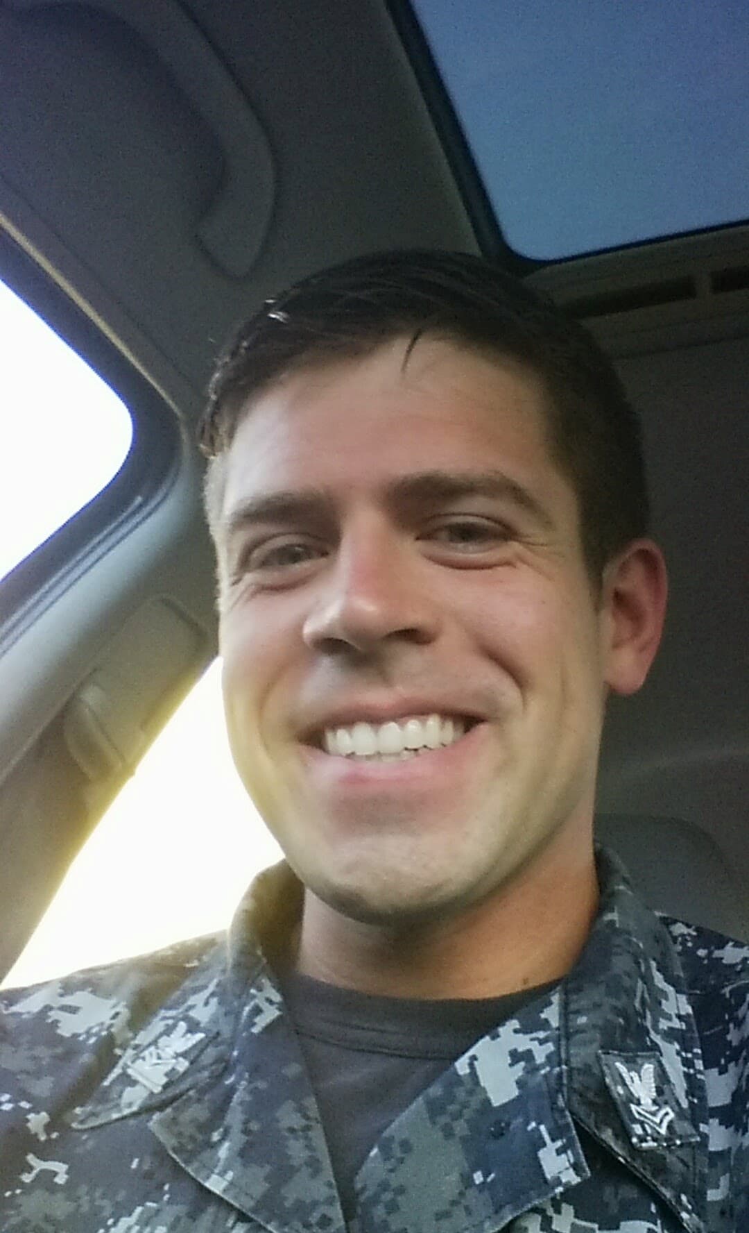 Memorial portrait of PO2 Andrew S. Magee-Skinner
