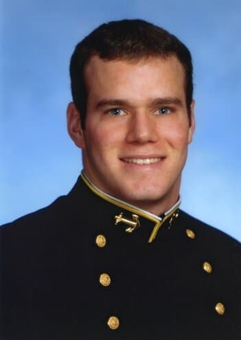 Memorial image honoring 2ndLt. J.P. Blecksmith (USNA '03)