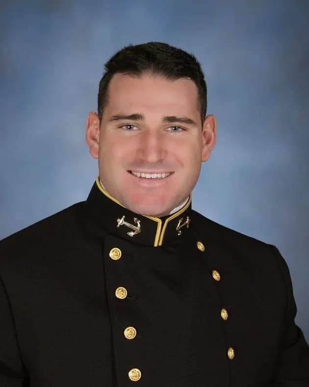 Memorial image honoring LT Caleb N. King (USNA '12)