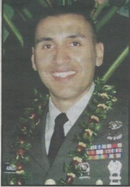 Memorial image honoring SGT David J. Almazan